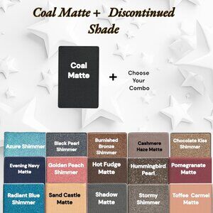 Coal Matte Discontinued Chromafusion Eye Shadow - Bundle 2 Eyeshadows